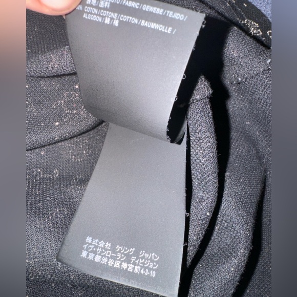 Saint Laurent Robot-print polo shirt - Picture 6 of 8